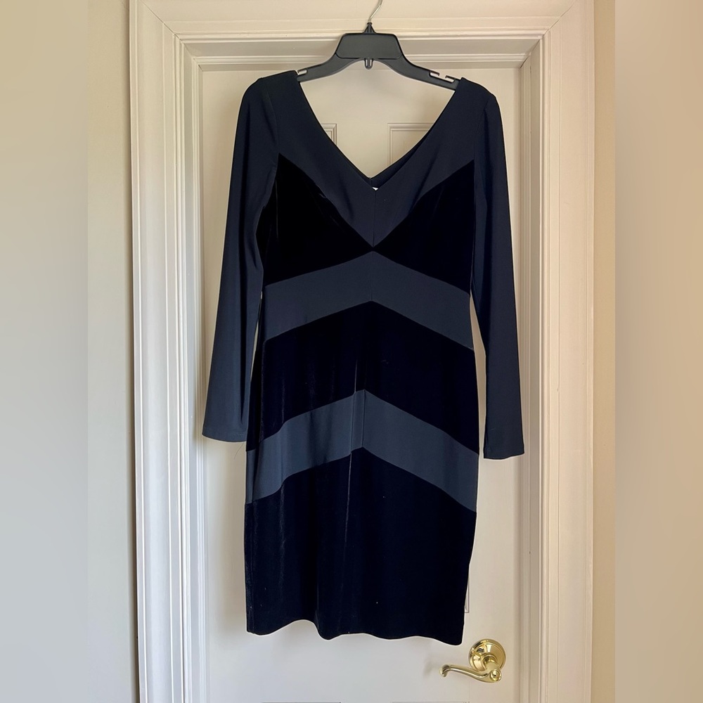 Black velvet Lauren dress